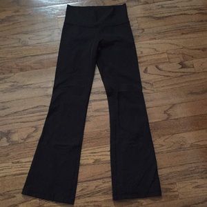 Boot cut black Lululemon GUC